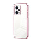 Transparent Plating Fine Hole Phone Case