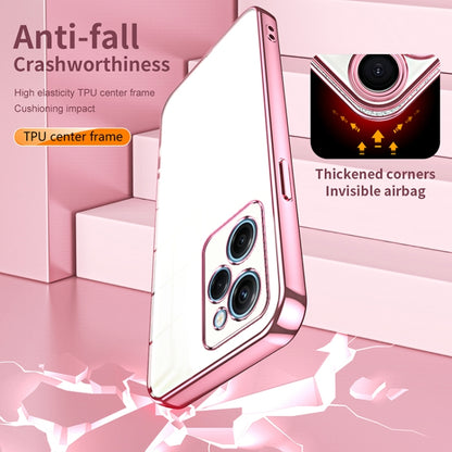 Transparent Plating Fine Hole Phone Case