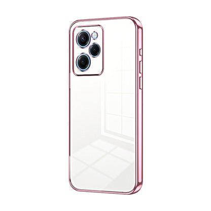 Transparent Plating Fine Hole Phone Case