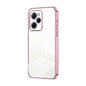 Transparent Plating Fine Hole Phone Case