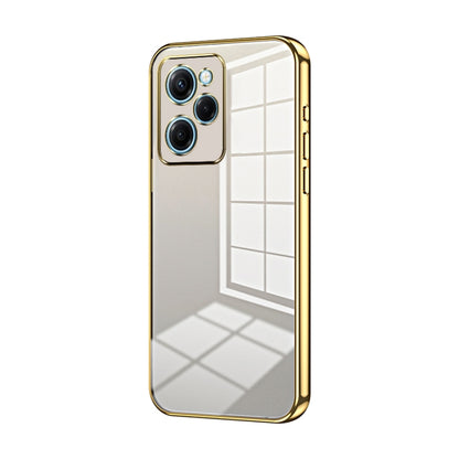 Transparent Plating Fine Hole Phone Case