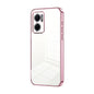 Transparent Plating Fine Hole Phone Case