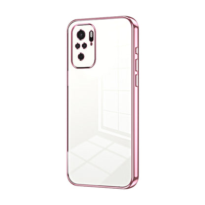 Transparent Plating Fine Hole Phone Case