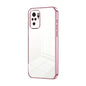 Transparent Plating Fine Hole Phone Case