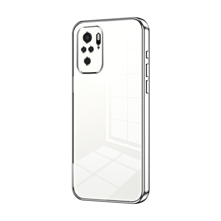 Transparent Plating Fine Hole Phone Case