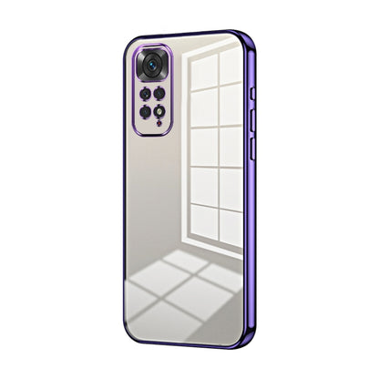 Transparent Plating Fine Hole Phone Case, Series 13