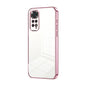 Transparent Plating Fine Hole Phone Case