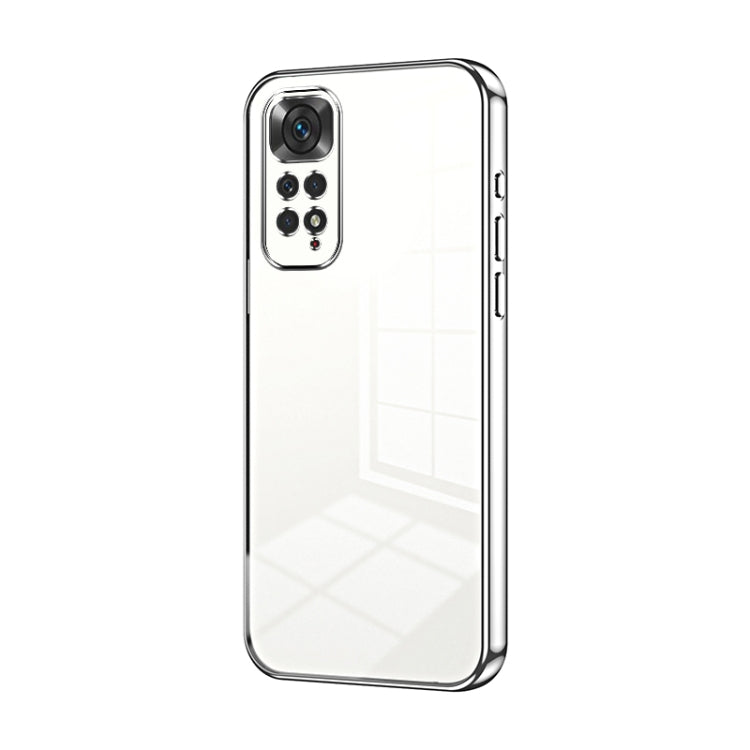 Transparent Plating Fine Hole Phone Case