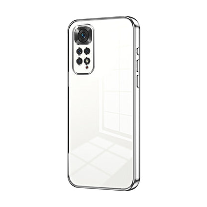 Transparent Plating Fine Hole Phone Case