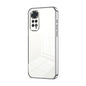 Transparent Plating Fine Hole Phone Case