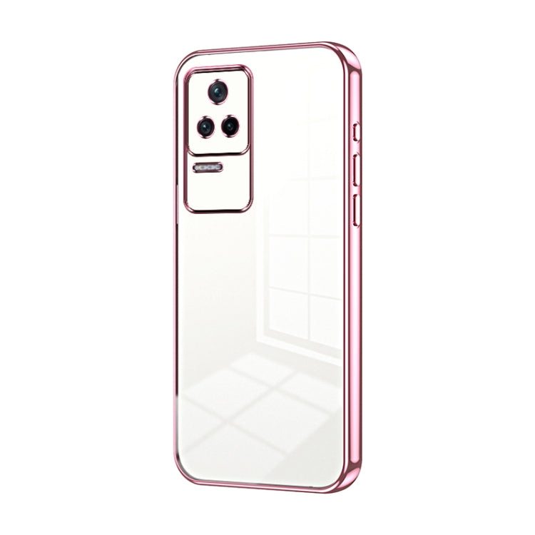 Transparent Plating Fine Hole Phone Case