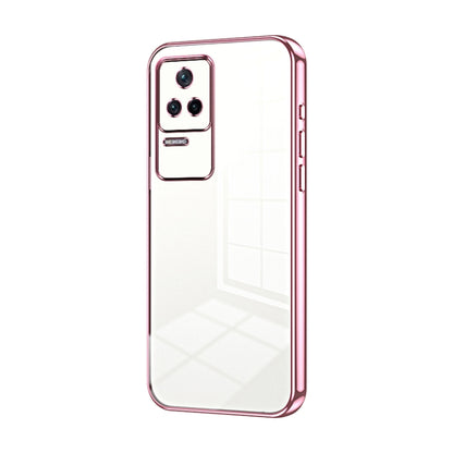 Transparent Plating Fine Hole Phone Case