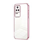 Transparent Plating Fine Hole Phone Case