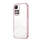 Transparent Plating Fine Hole Phone Case