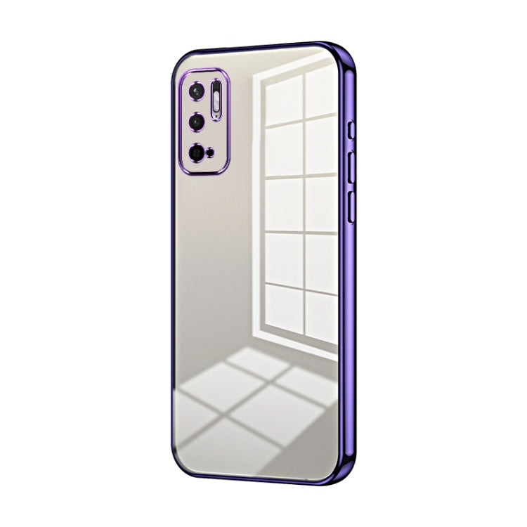 Transparent Plating Fine Hole Phone Case