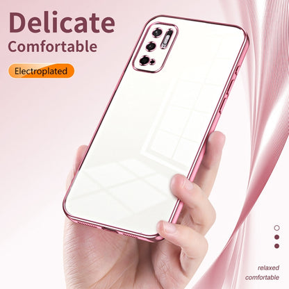 Transparent Plating Fine Hole Phone Case