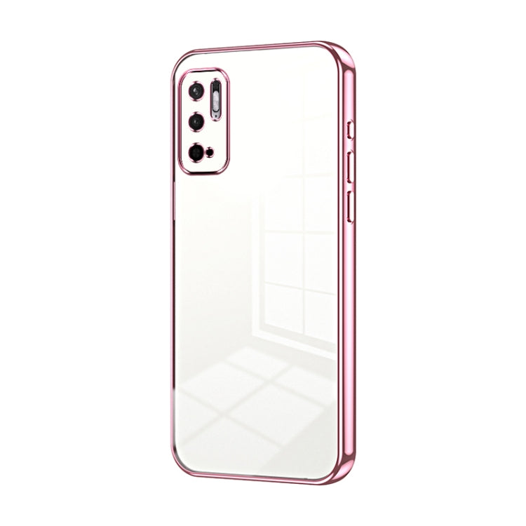 Transparent Plating Fine Hole Phone Case