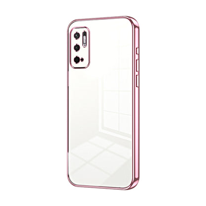 Transparent Plating Fine Hole Phone Case