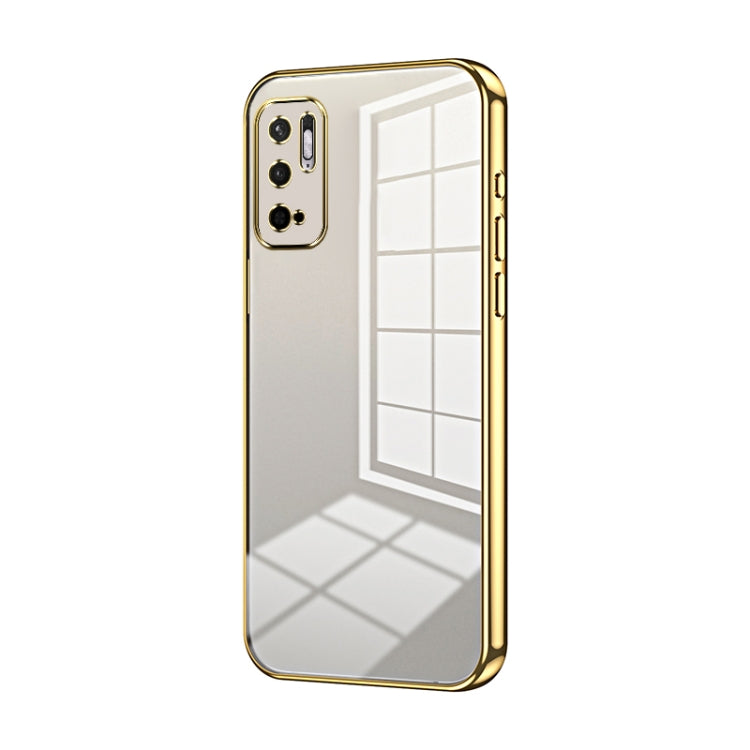 Transparent Plating Fine Hole Phone Case