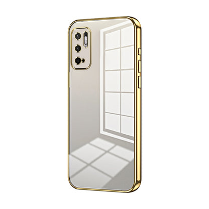 Transparent Plating Fine Hole Phone Case