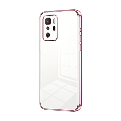 Transparent Plating Fine Hole Phone Case