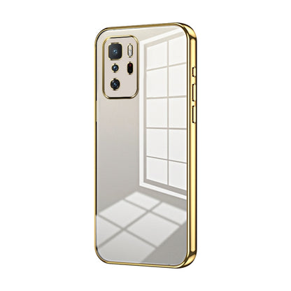Transparent Plating Fine Hole Phone Case