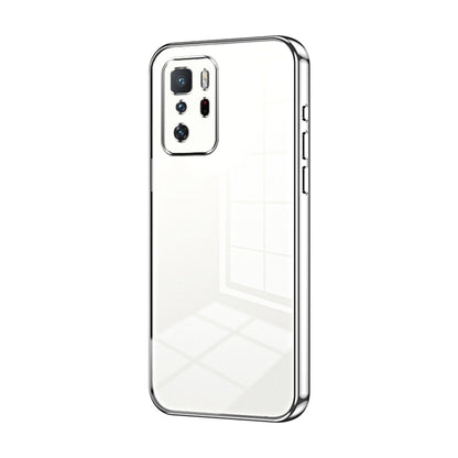 Transparent Plating Fine Hole Phone Case