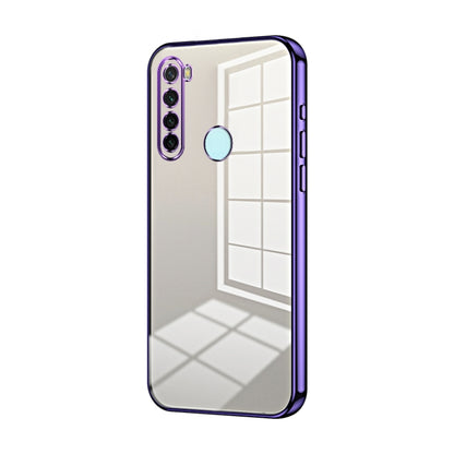 Transparent Plating Fine Hole Phone Case