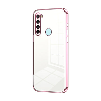 Transparent Plating Fine Hole Phone Case