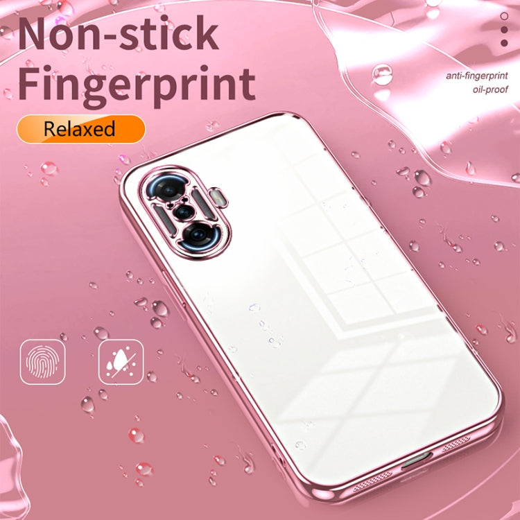 Transparent Plating Fine Hole Phone Case