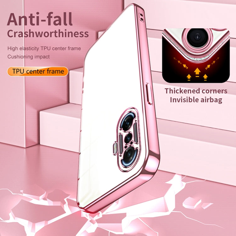 Transparent Plating Fine Hole Phone Case