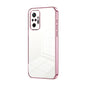 Transparent Plating Fine Hole Phone Case