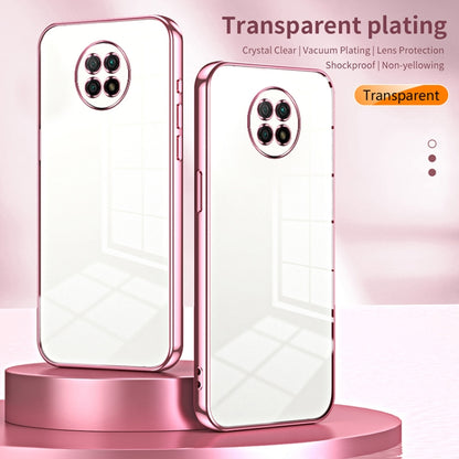 Transparent Plating Fine Hole Phone Case