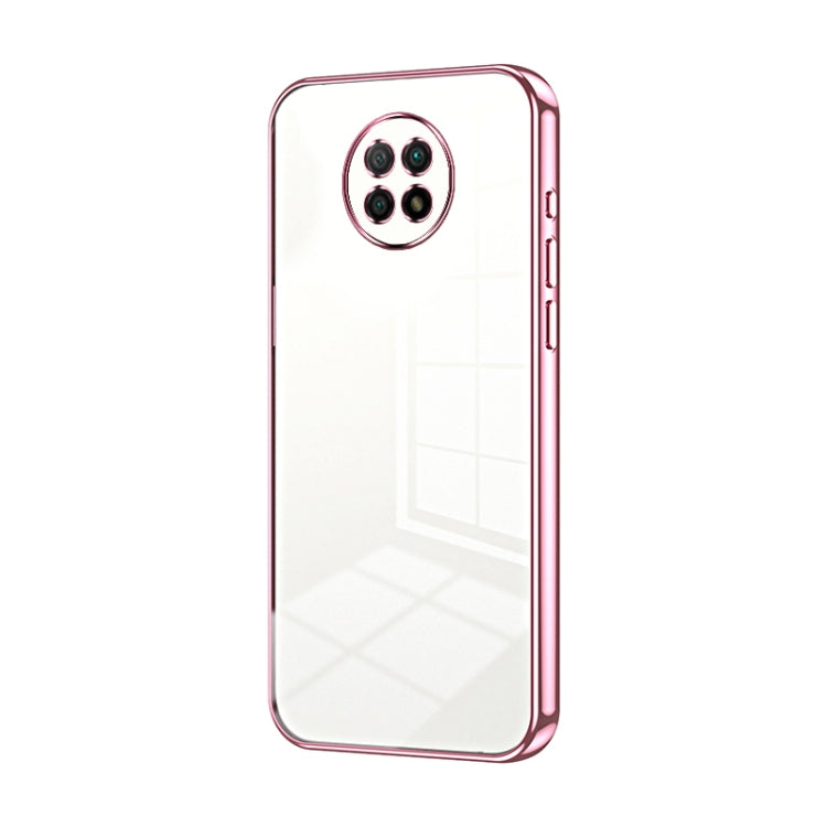 Transparent Plating Fine Hole Phone Case