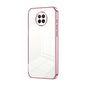 Transparent Plating Fine Hole Phone Case