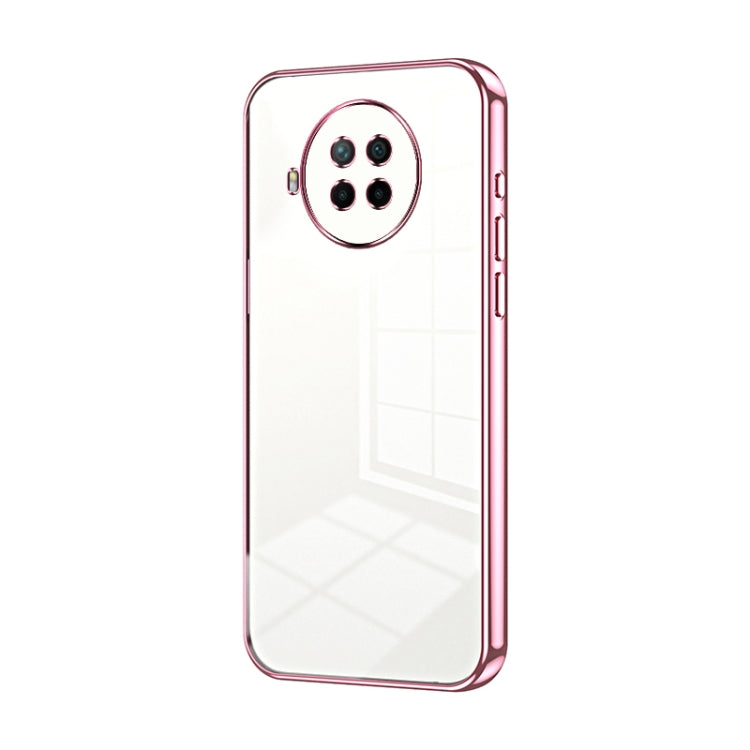 Transparent Plating Fine Hole Phone Case