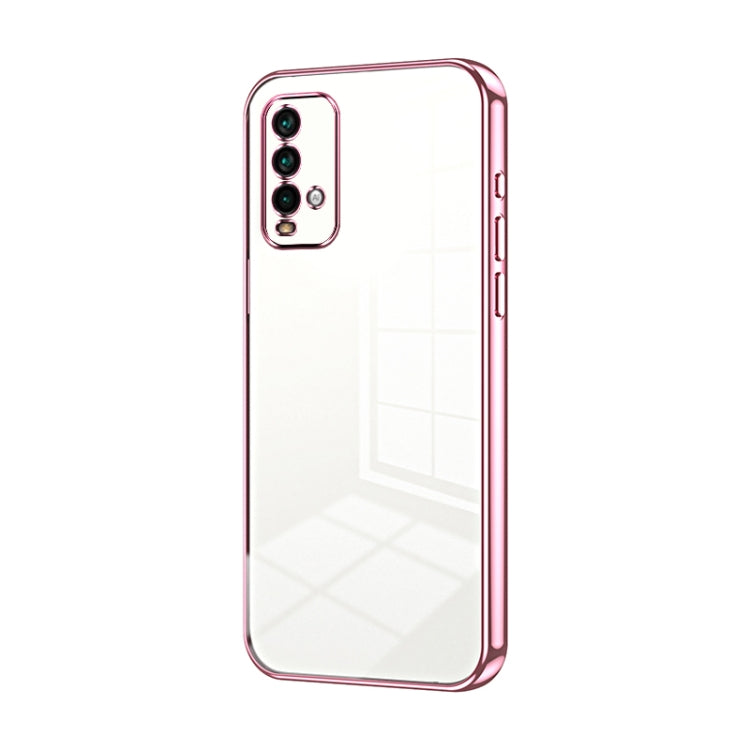 Transparent Plating Fine Hole Phone Case