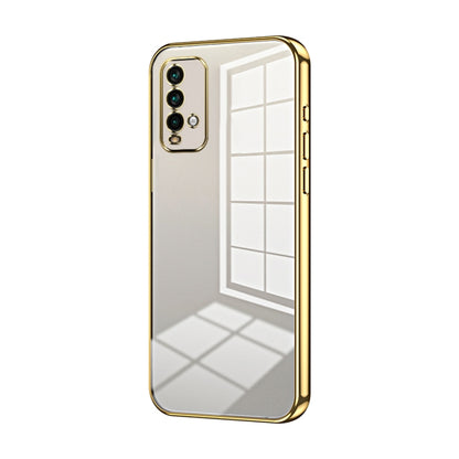 Transparent Plating Fine Hole Phone Case