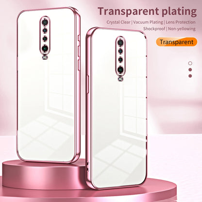 Transparent Plating Fine Hole Phone Case, Series 5