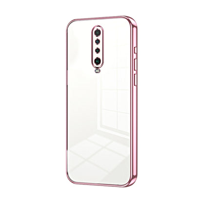 Transparent Plating Fine Hole Phone Case