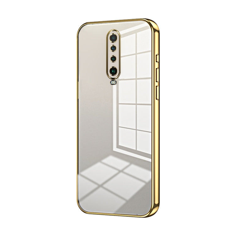 Transparent Plating Fine Hole Phone Case