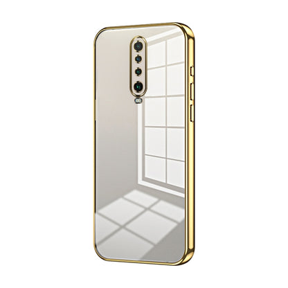 Transparent Plating Fine Hole Phone Case