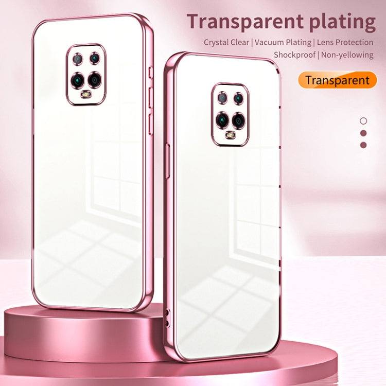 Transparent Plating Fine Hole Phone Case