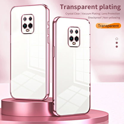 Transparent Plating Fine Hole Phone Case