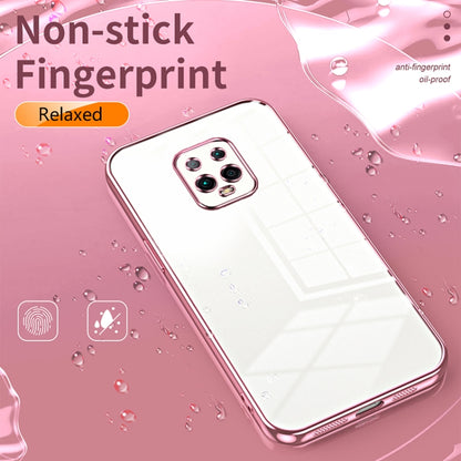 Transparent Plating Fine Hole Phone Case