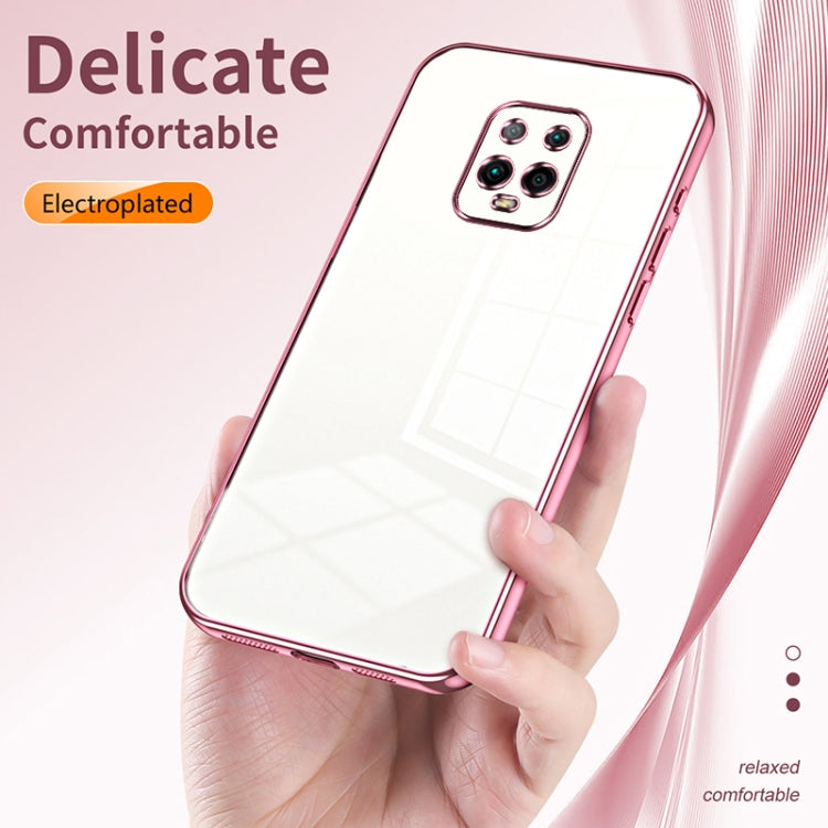 Transparent Plating Fine Hole Phone Case