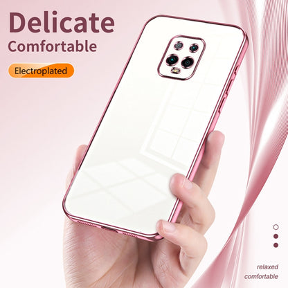 Transparent Plating Fine Hole Phone Case