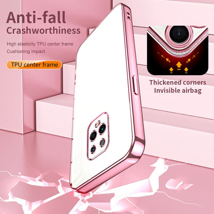 Transparent Plating Fine Hole Phone Case