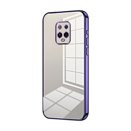 Transparent Plating Fine Hole Phone Case