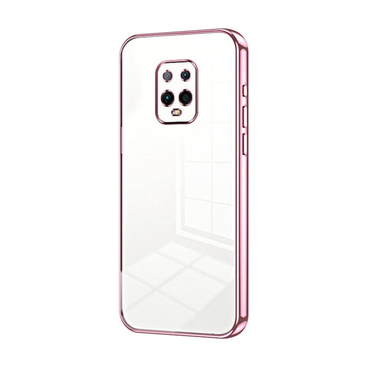Transparent Plating Fine Hole Phone Case